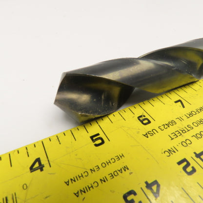 Precision Twist Drill 1" HSS 2 Flute Twist Drill MT3 Taper NOS