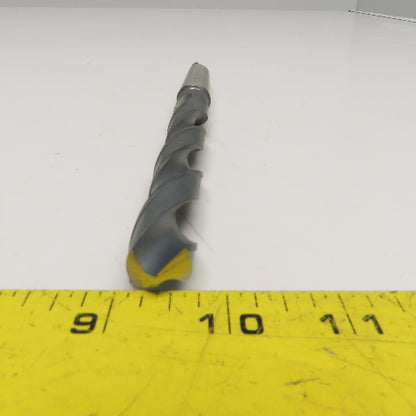 Precision Twist Drill 21/32" HSS 2 Flute Twist Drill MT2 Taper NOS