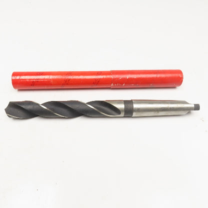 National Twist Drill 1-13/64" HSS 2 Flute Twist Drill MT4 Taper NOS
