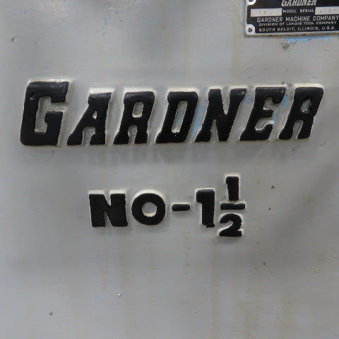 Gardner 1.5 Surface Grinder Manual Feed 10" x 15"Magnetic Chuck 208-220/460V 3Ph