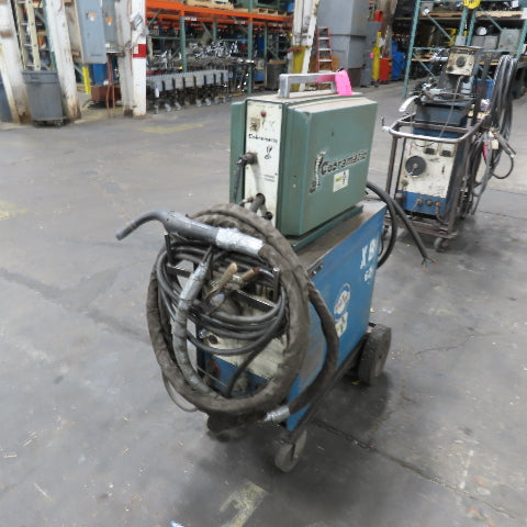 Miller MIG Welder 230/460V 3PH W/ Cobramatic MK-3A Wire Feeder Mig Gun & Wheels