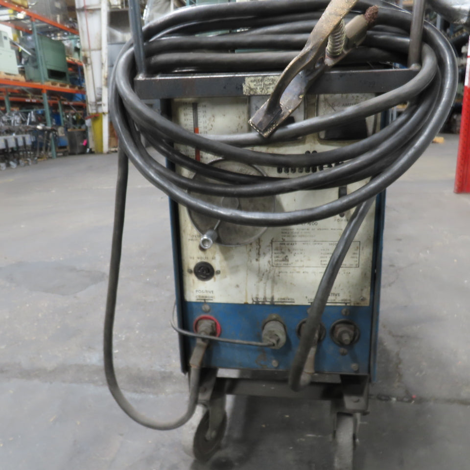 Miller MIG Welder 230/460V 3PH W/ Cobramatic MK-3A Wire Feeder Mig Gun & Wheels