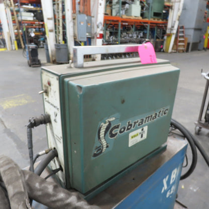 Miller MIG Welder 230/460V 3PH W/ Cobramatic MK-3A Wire Feeder Mig Gun & Wheels