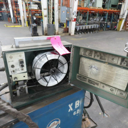 Miller MIG Welder 230/460V 3PH W/ Cobramatic MK-3A Wire Feeder Mig Gun & Wheels