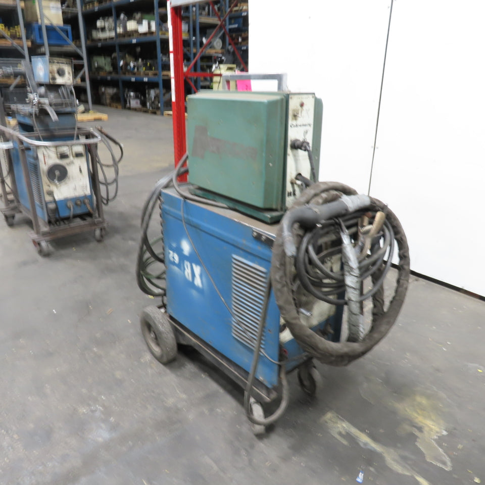 Miller MIG Welder 230/460V 3PH W/ Cobramatic MK-3A Wire Feeder Mig Gun & Wheels