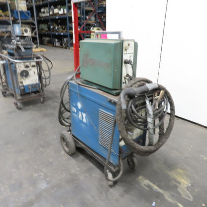 Miller MIG Welder 230/460V 3PH W/ Cobramatic MK-3A Wire Feeder Mig Gun & Wheels