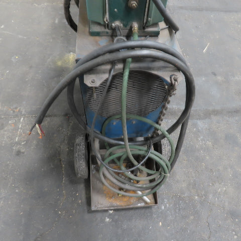 Miller MIG Welder 230/460V 3PH W/ Cobramatic MK-3A Wire Feeder Mig Gun & Wheels
