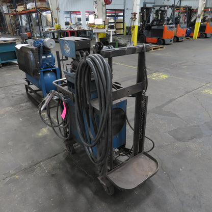 Miller CP MIG Welder 230/460V 3PH W/ Miller 726-A4Wire Feeder With Wheels