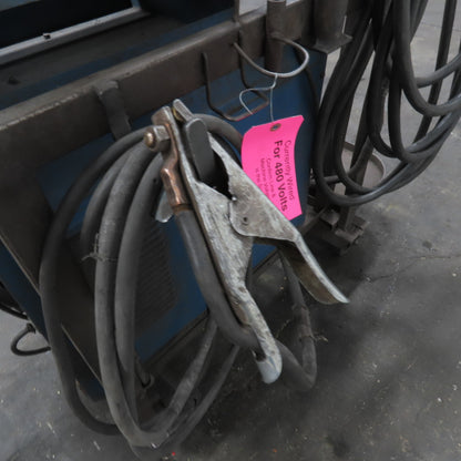 Miller CP MIG Welder 230/460V 3PH W/ Miller 726-A4Wire Feeder With Wheels