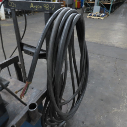 Miller CP MIG Welder 230/460V 3PH W/ Miller 726-A4Wire Feeder With Wheels