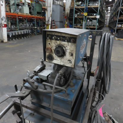 Miller CP MIG Welder 230/460V 3PH W/ Miller 726-A4Wire Feeder With Wheels