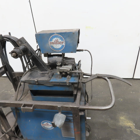 Miller CP MIG Welder 230/460V 3PH W/ Miller 726-A4Wire Feeder With Wheels