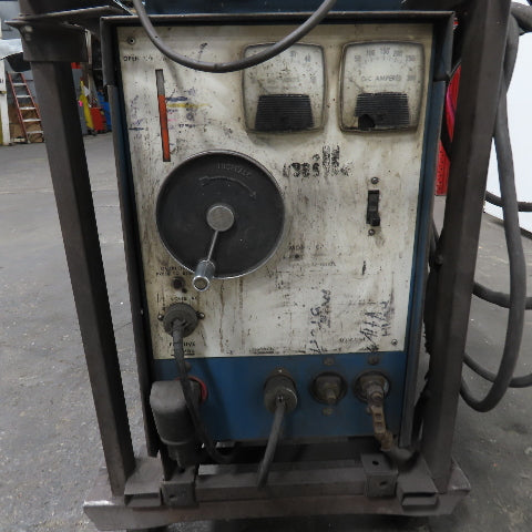 Miller CP MIG Welder 230/460V 3PH W/ Miller 726-A4Wire Feeder With Wheels