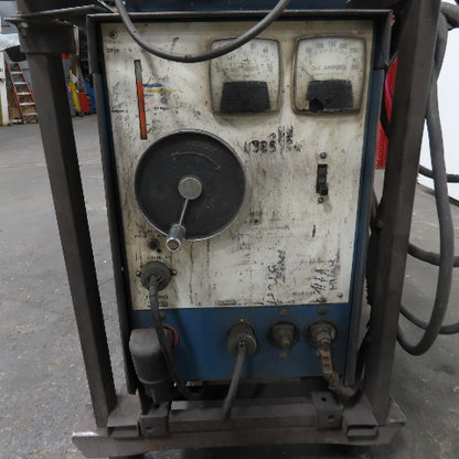 Miller CP MIG Welder 230/460V 3PH W/ Miller 726-A4Wire Feeder With Wheels