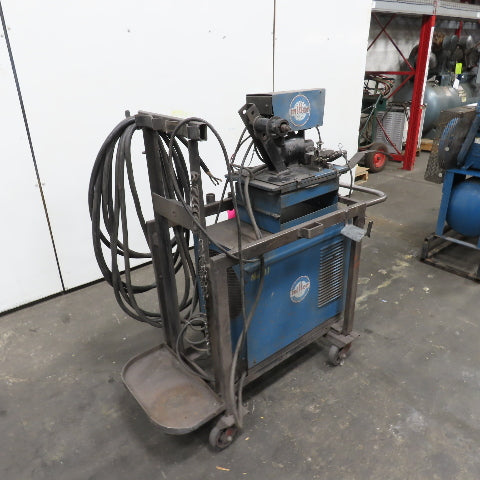 Miller CP MIG Welder 230/460V 3PH W/ Miller 726-A4Wire Feeder With Wheels