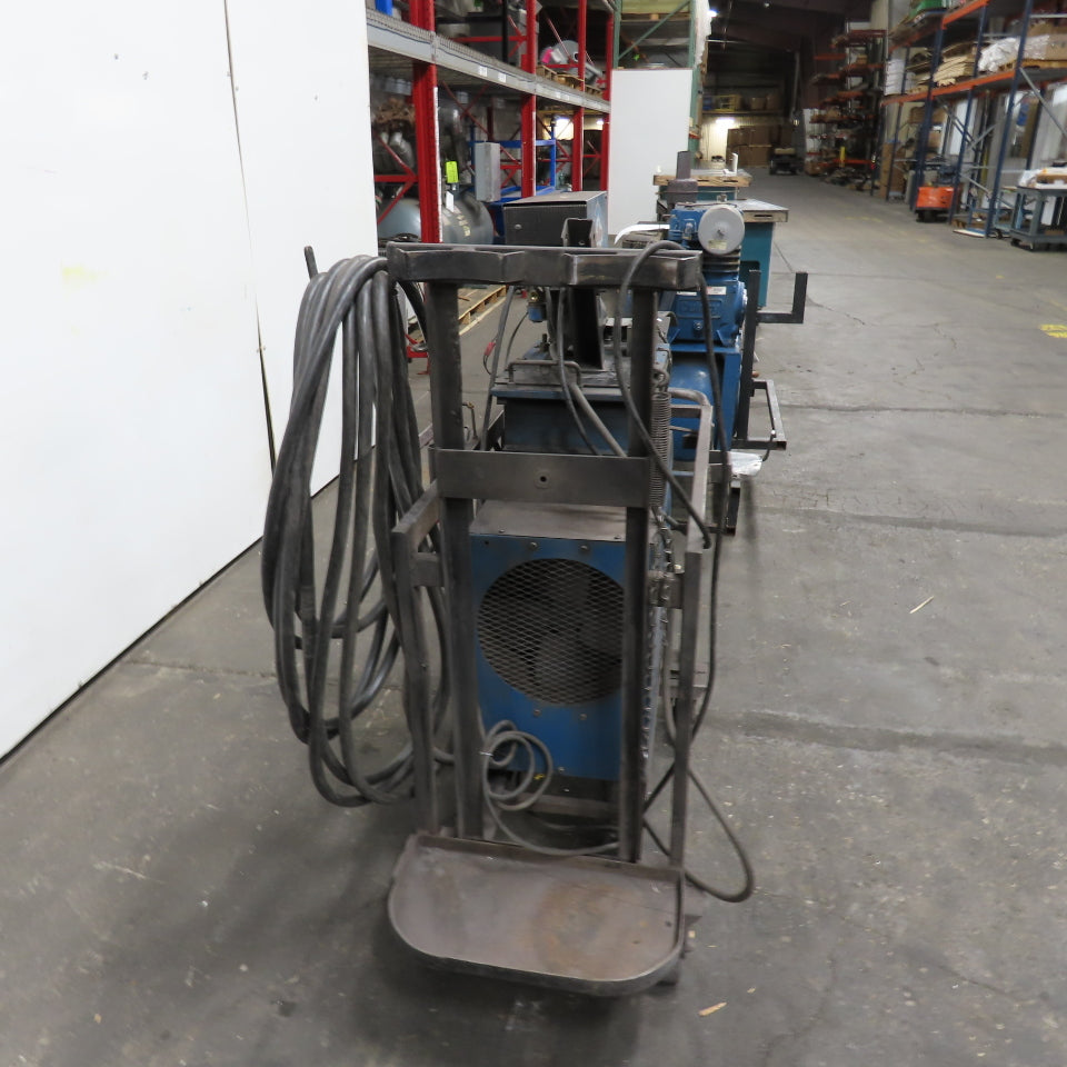 Miller CP MIG Welder 230/460V 3PH W/ Miller 726-A4Wire Feeder With Wheels