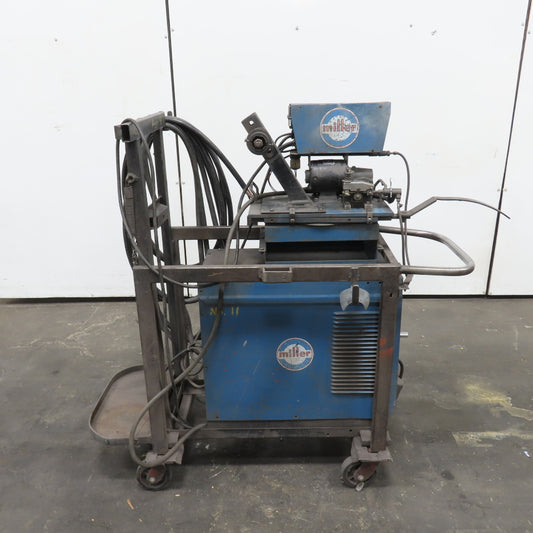 Miller CP MIG Welder 230/460V 3PH W/ Miller 726-A4Wire Feeder With Wheels