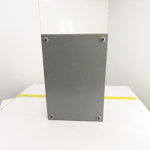Square D SVG11 24" x 16" x 7" Steel Electrical Enclosure W/ 13" x 14" Backplate