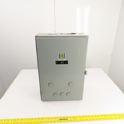 Square D SVG11 24" x 16" x 7" Steel Electrical Enclosure W/ 13" x 14" Backplate