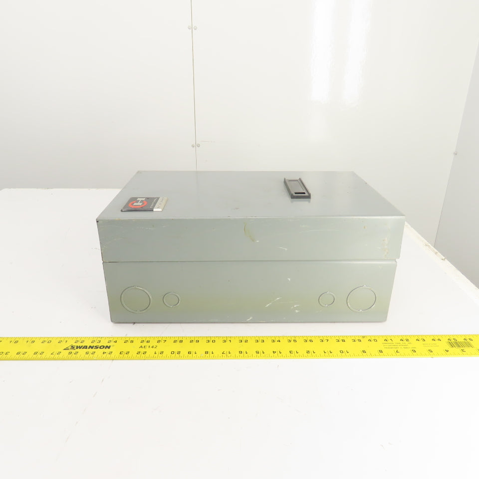 Cutler Hammer 18"x11" x 7.5" Electrical Enclosure ONLY For Motor Starter