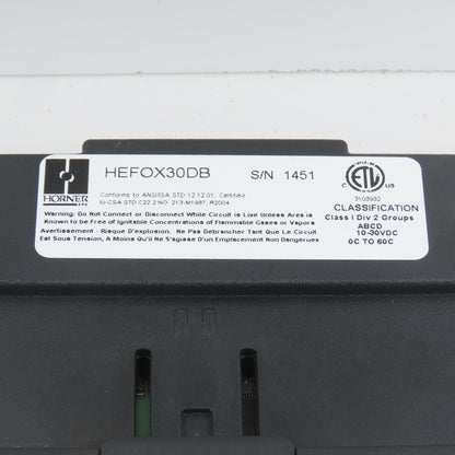 Horner Automation HEFOX30DB Smart-Stack Base Module