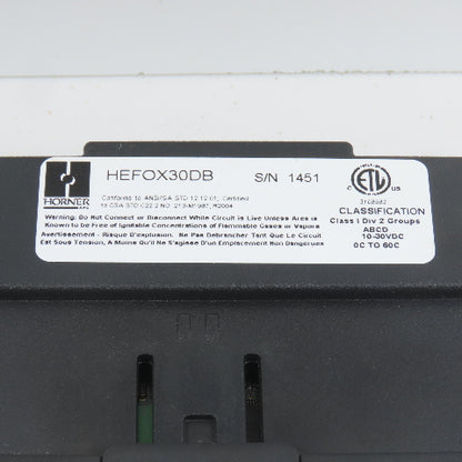 Horner Automation HEFOX30DB Smart-Stack Base Module