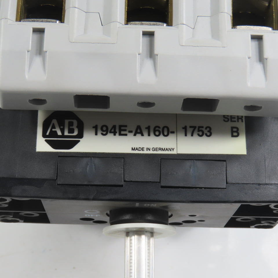 Allen Bradley 194E-A160-1753 200A Panel Disconnect Switch 600VAC & 1403401