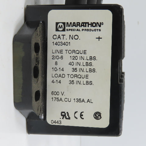 Allen Bradley 194E-A160-1753 200A Panel Disconnect Switch 600VAC & 1403401