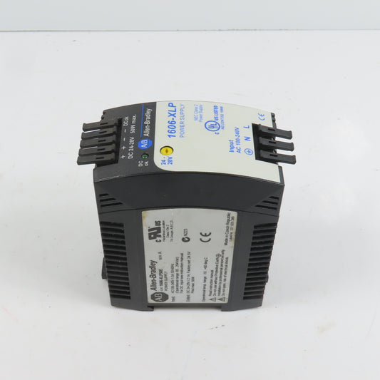 Allen Bradley 1606-XLP50E Ser A 24-28VDC 2.1A Power Supply 100-240VAC 1.0A Input