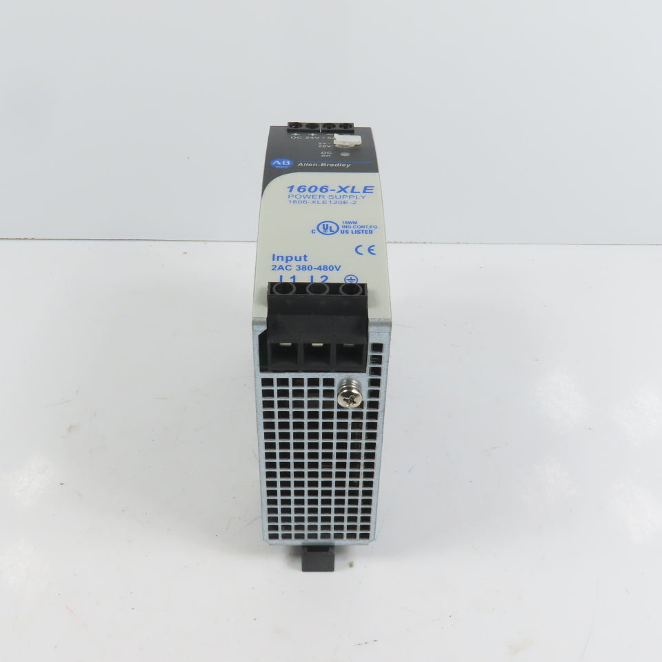 Allen Bradley 1606-XLE120E-2 A 24-28VDC 5A Power Supply 380-480VAC 0.9A Input