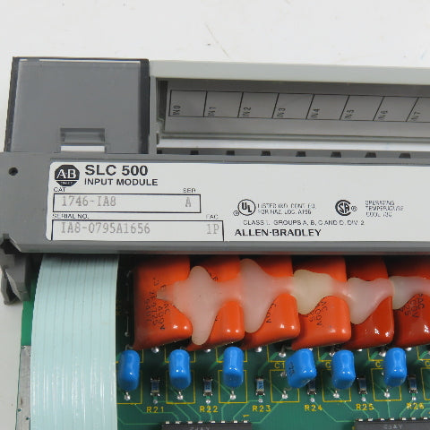 Allen Bradley 1746-IA8 Ser A SLC 500 Input Module (Clean)