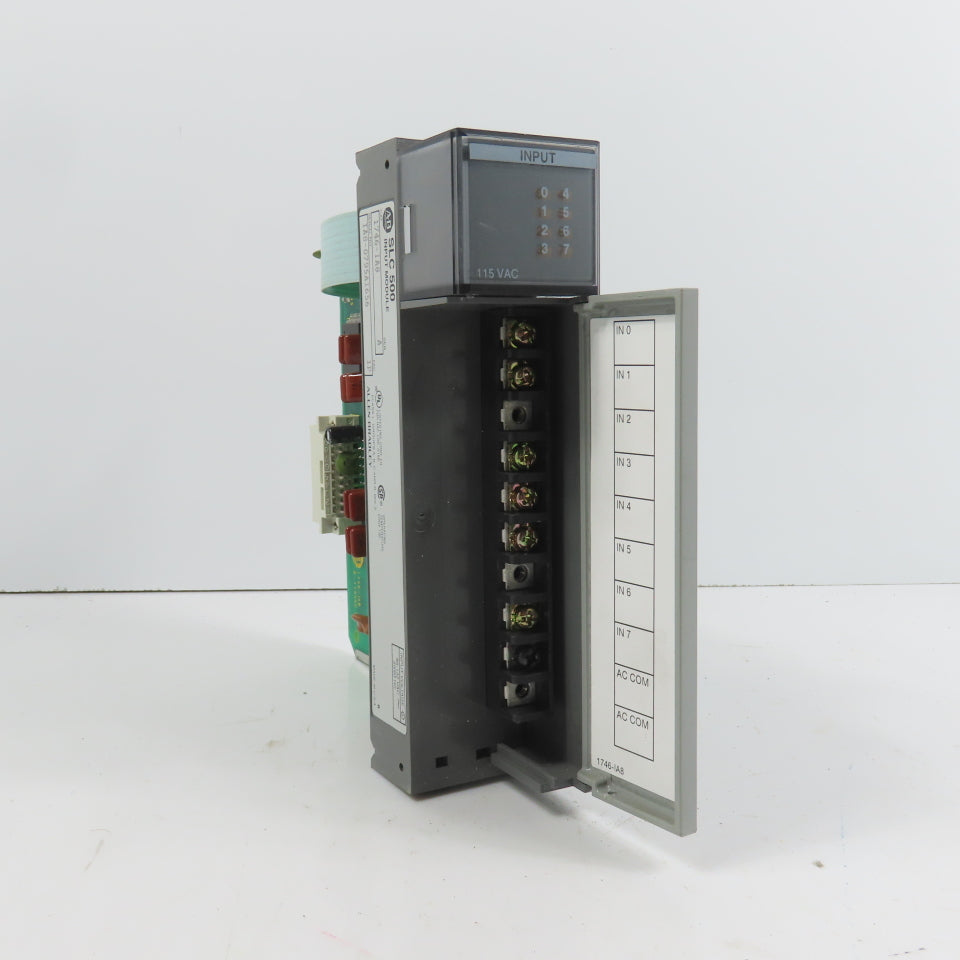 Allen Bradley 1746-IA8 Ser A SLC 500 Input Module (Clean)