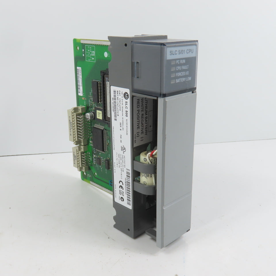 Allen Bradley 1747-L514 Ser B FW 06 SLC 5/01 CPU Controller (Clean)