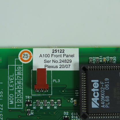 Plexus 25122 A100 Front Panel Control Board NEW