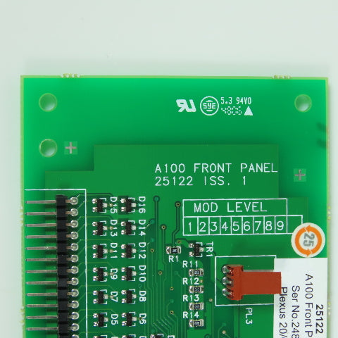 Plexus 25122 A100 Front Panel Control Board NEW