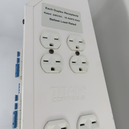 Titan Controls Helios 17 24 Light Controller 240V 150A W/Dual Trigger Cords 120V