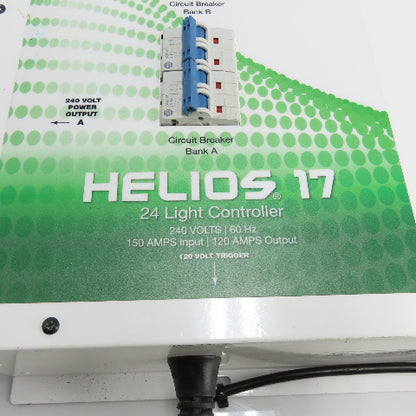 Titan Controls Helios 17 24 Light Controller 240V 150A W/Dual Trigger Cords 120V