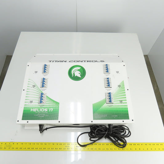 Titan Controls Helios 17 24 Light Controller 240V 150A W/Dual Trigger Cords 120V