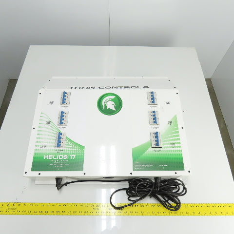 Titan Controls Helios 17 24 Light Controller 240V 150A W/Dual Trigger Cords 120V