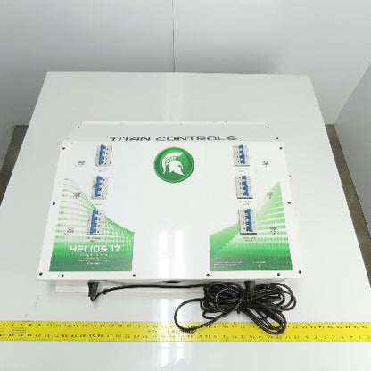 Titan Controls Helios 17 24 Light Controller 240V 150A W/Dual Trigger Cords 120V