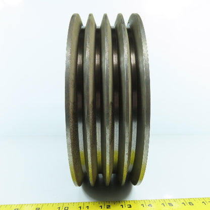 Dodge 4A9 0B9.4 SK 4 Groove 38° 5V V-Belt Pulley 9-3/4" OD 2600RPM Max 1-7/8"