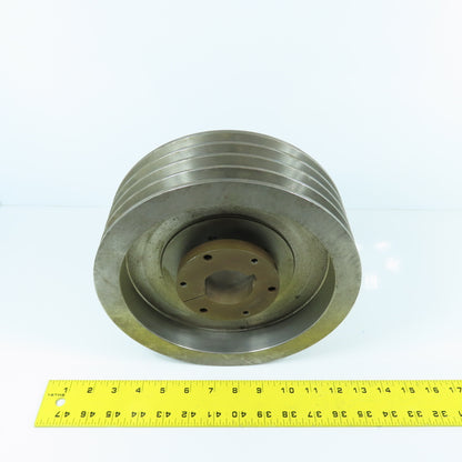 Dodge 4A9 0B9.4 SK 4 Groove 38° 5V V-Belt Pulley 9-3/4" OD 2600RPM Max 1-7/8"