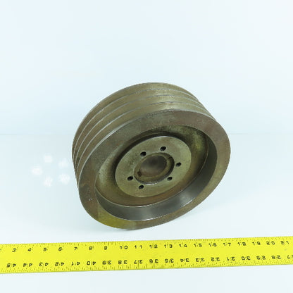Dodge 4A9 0B9.4 SK 4 Groove 38° 5V V-Belt Pulley 9-3/4" OD 2600RPM Max 1-7/8"