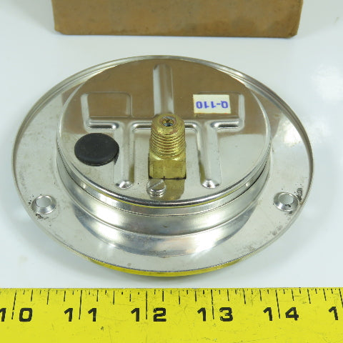Ashcroft 3-1/4" Stainless Steel 0-60PSIG Air Pressure Gauge