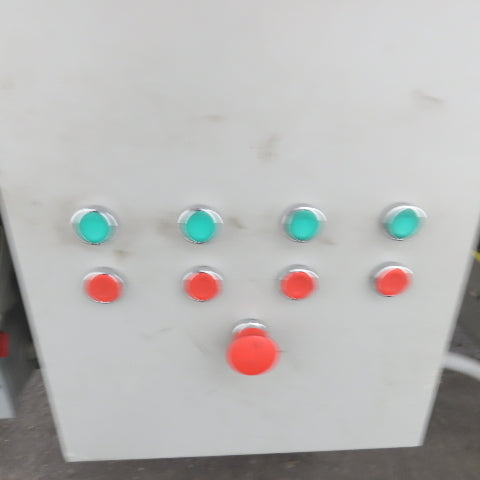 30" x 120" x 34"H 5HP Air Float Ball Transfer Conveyor 3PH 208-230/460V