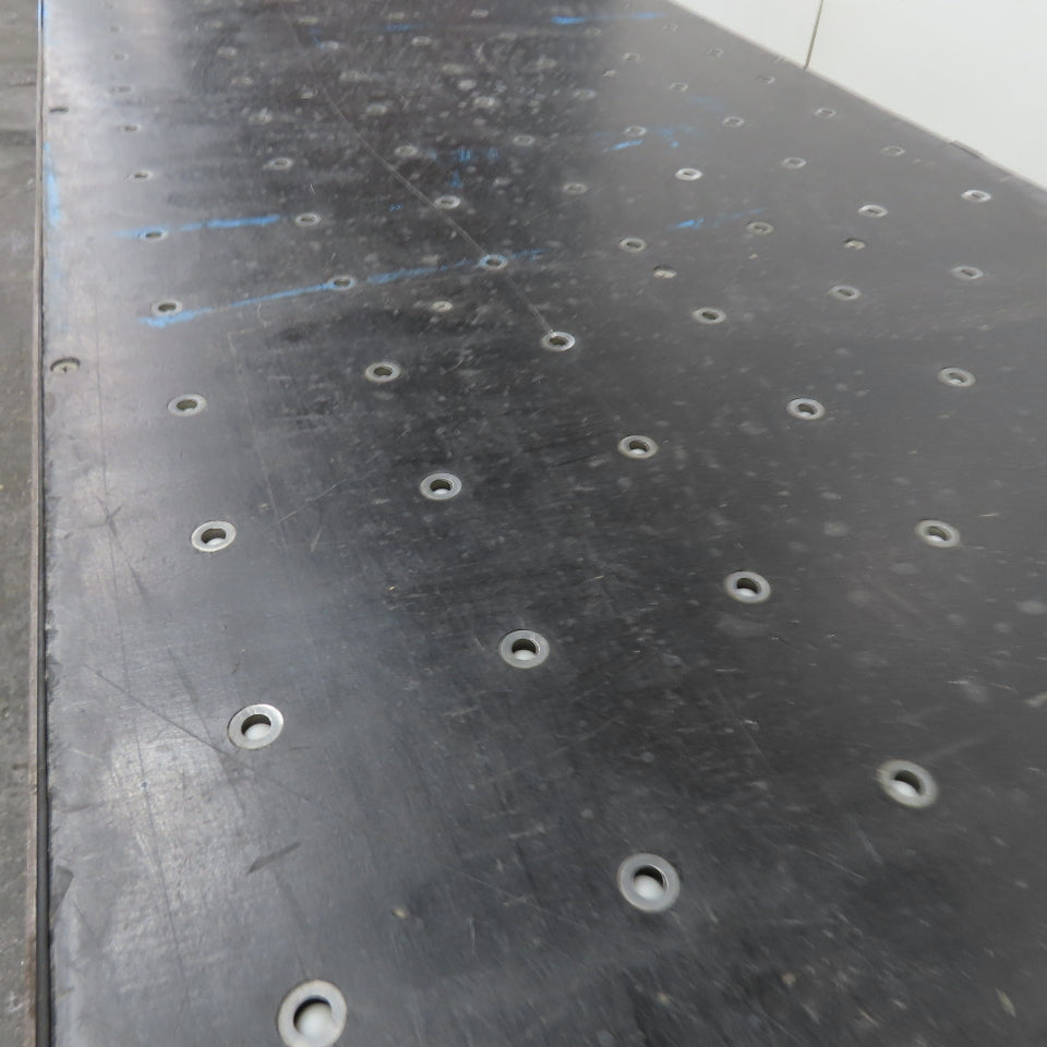 30" x 120" x 34"H 5HP Air Float Ball Transfer Conveyor 3PH 208-230/460V