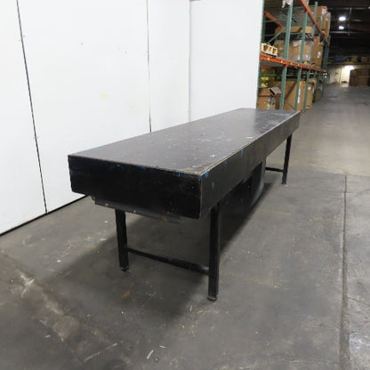 30" x 120" x 34"H 5HP Air Float Ball Transfer Conveyor 3PH 208-230/460V