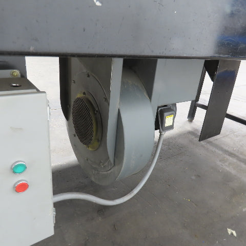 30" x 120" x 34"H 5HP Air Float Ball Transfer Conveyor 3PH 208-230/460V