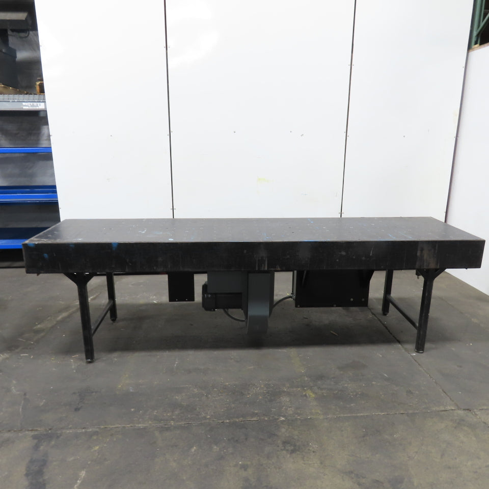 30" x 120" x 34"H 5HP Air Float Ball Transfer Conveyor 3PH 208-230/460V