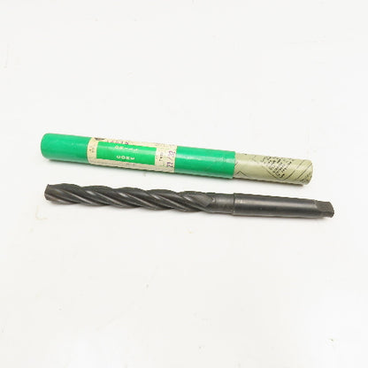 Precision Twist Drill 21/32" Diam. 4 Flute Twist Core Drill MT2 Shank 9" OAL